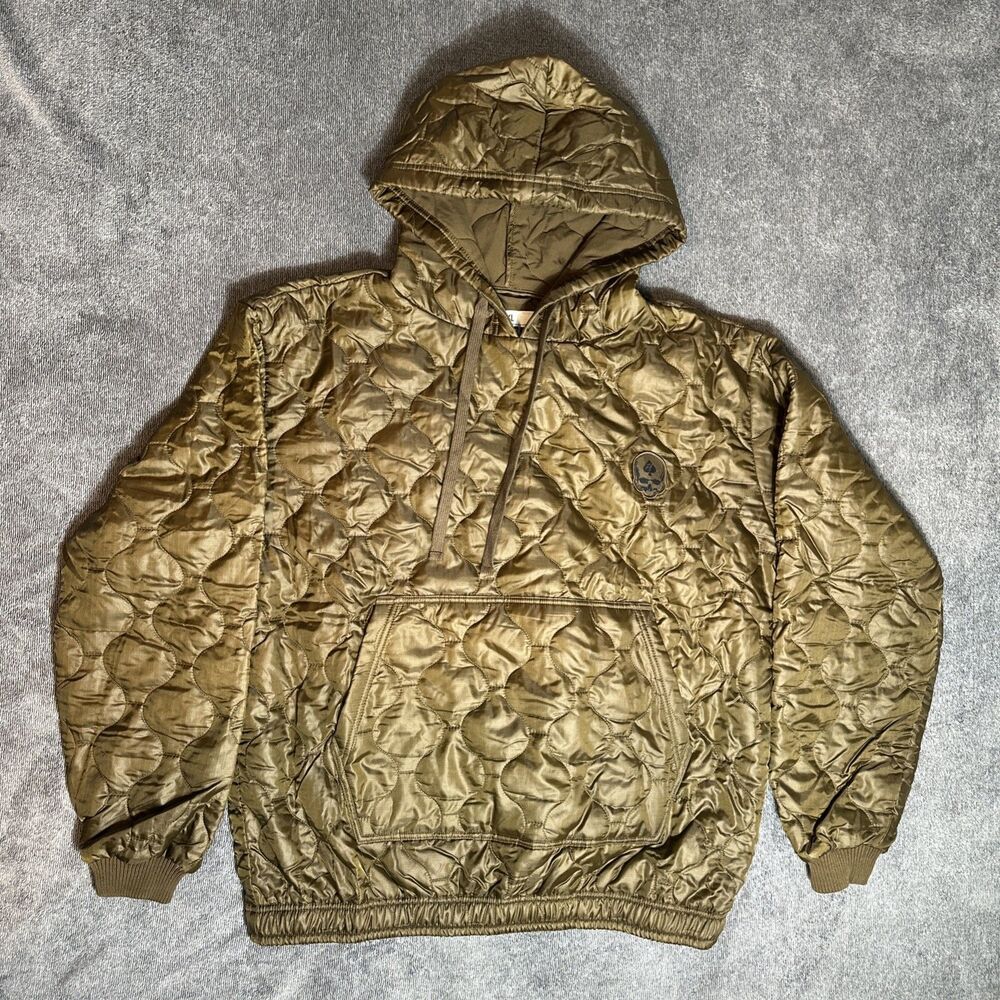 Zero Foxtrot Woobie Pullover Hoodie Mens XL Desert Palm Kangaroo Pocket